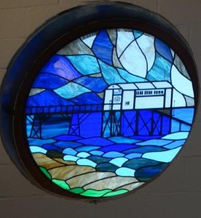 Stained glass window